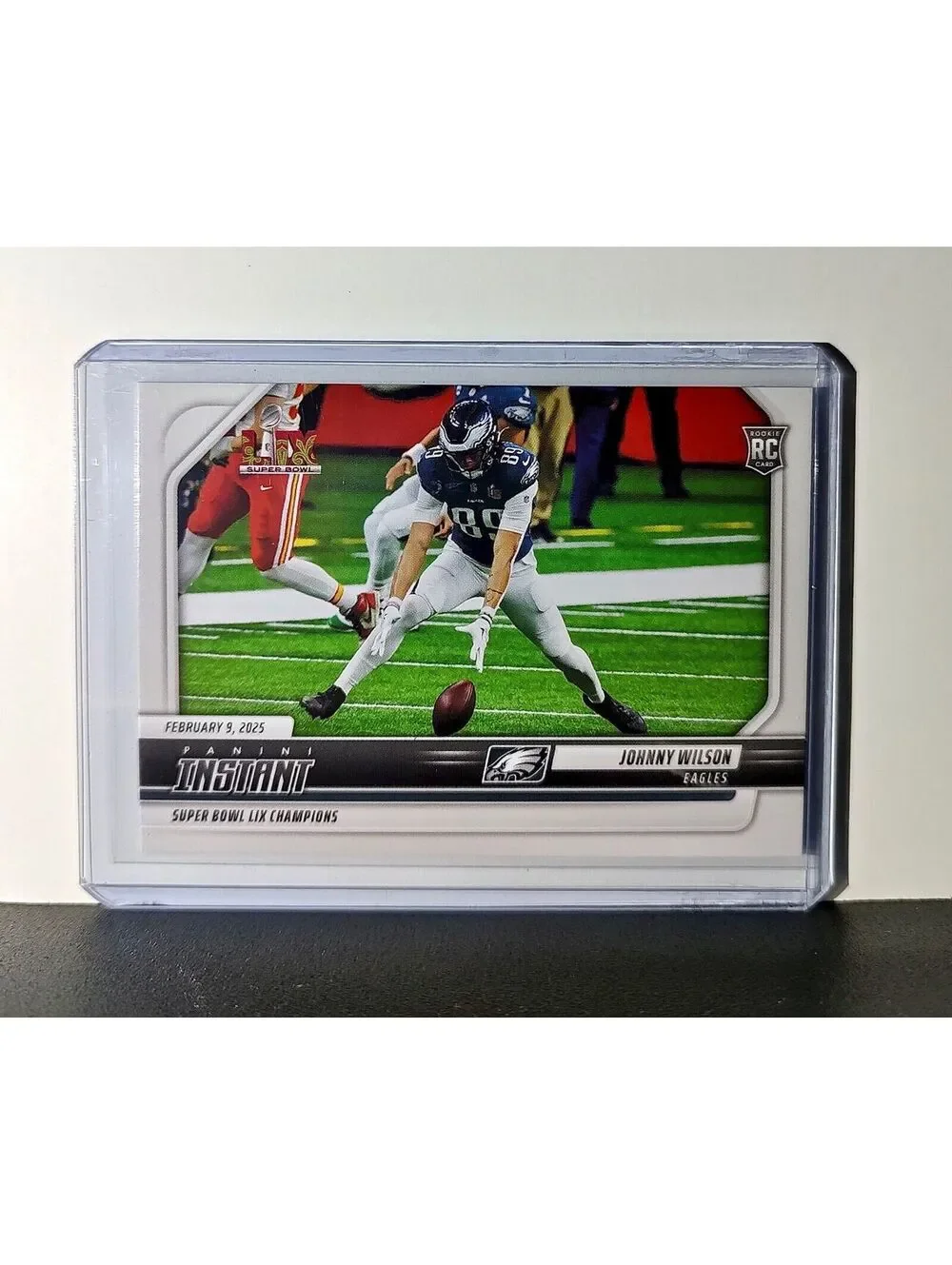 Johnny Wilson Rookie 2024 Panini Super Bowl LIX Champions NFL #32 Football Card